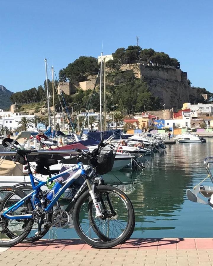 Apto. Con Gran Terraza Y Acceso Directo A Piscina. Denia Exteriör bild
